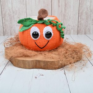 Garenpakket: Opbergpot Pompoen