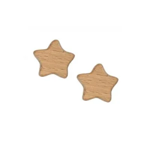 Durable Houten Kraal Ster 3cm (2 stuks)
