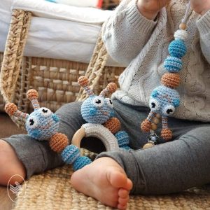 Haakpakket: Rups Babyset